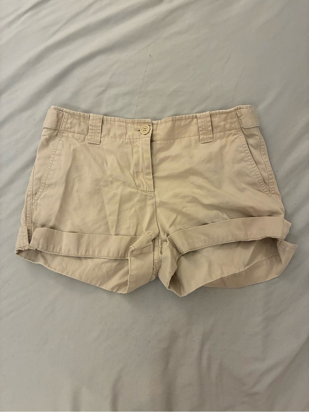Mini Khaki Shorts
